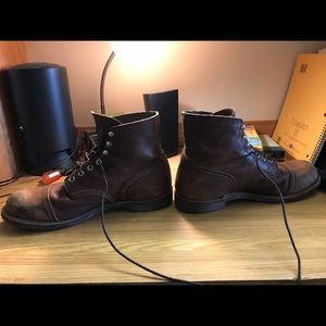 Red Wing Iron Ranger boots size 10.5